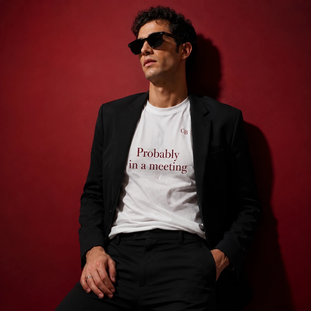 Probably In A Meeting t-shirt